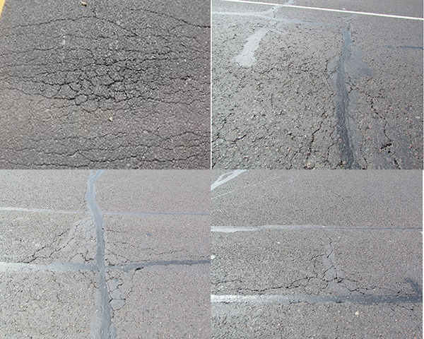 路面裂缝类型